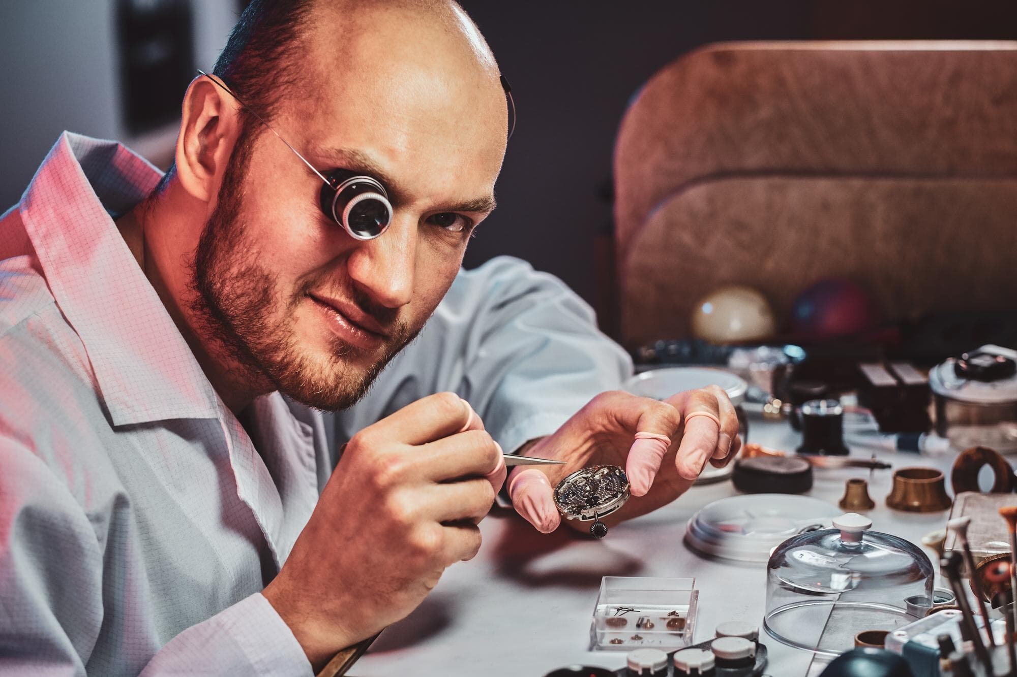 Watch servicing